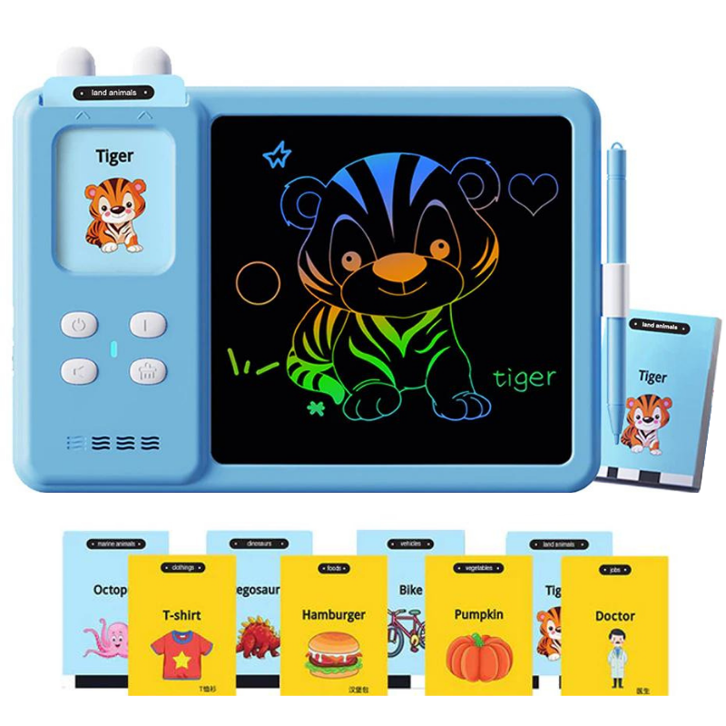 Talking Flash Cards LCD Writing Tablet